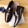 Men's Leather Shoes Fashionable Classic Oxford Shoes Business Office Casual Comfortable Shoes For Men