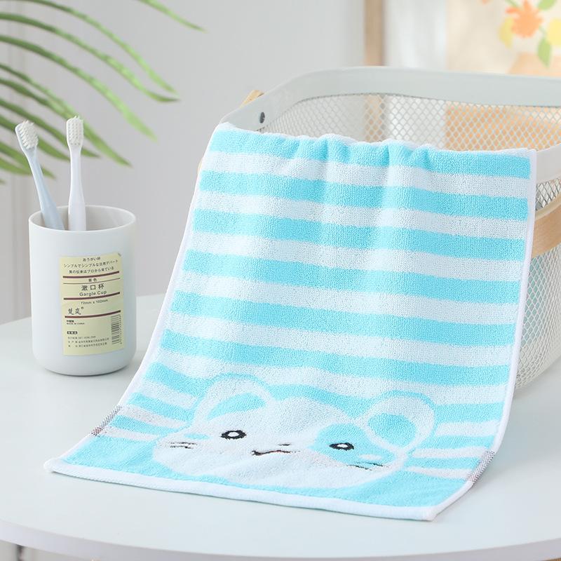 Little Tiger Cartoon Jacquard Children's Washing Towel