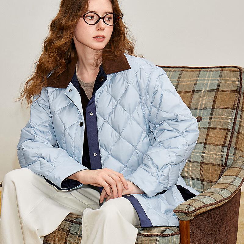 Chuyu Women's Reversible 90% Down Jacket
