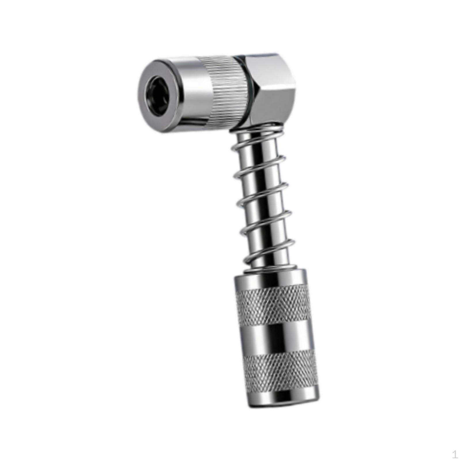 

90 Degree Coupler Adapter Fittings Metal 3 Jaw Accessories Right Angle for Trucks Industrial Use Adapter