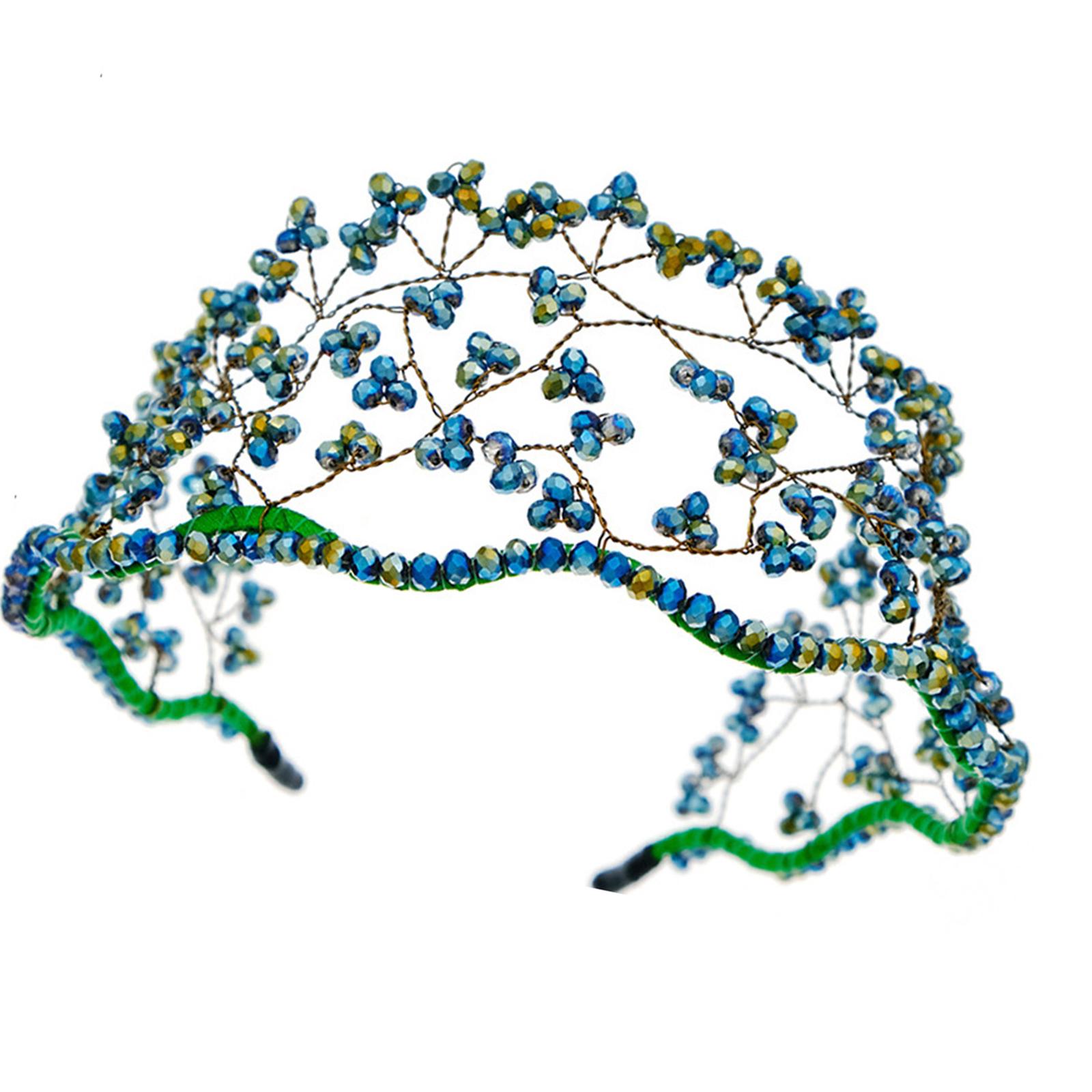 

Fashion Bridal Hairbands Photo Props Braided Headbands Party Headpiece Simple Headbands for Music Festivals 2