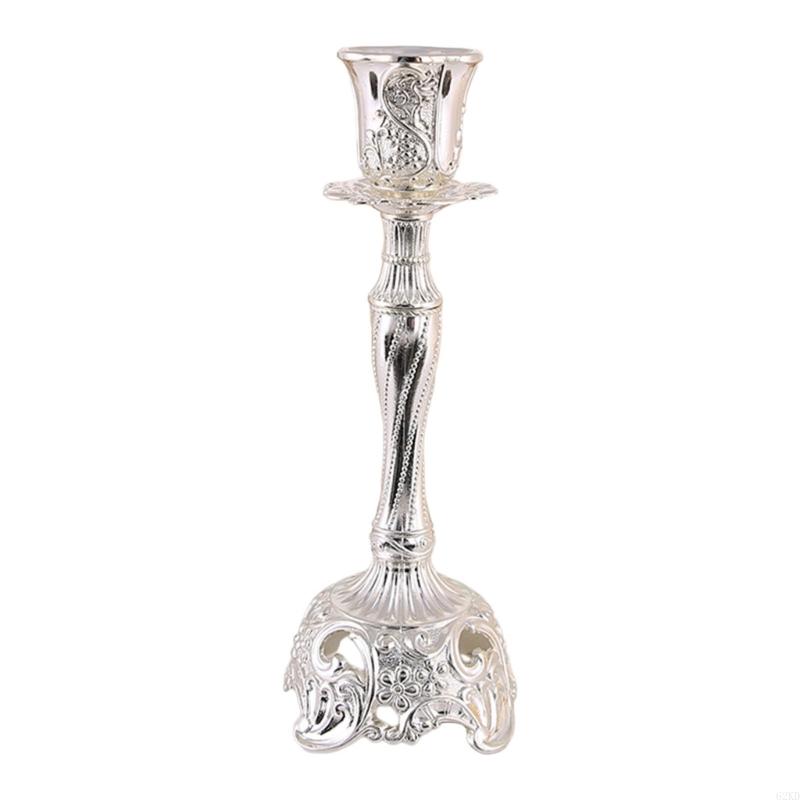 62KD European Holder Metal Candlesticks Table Centerpieces Pillar Stand