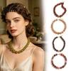 Non-fading Necklace Colorful Beaded Choker Resin Beads Boho Chunky Fashionable