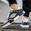 Herren Sportschuhe Lässige Skateboard Schuhe Sommer Atmungsaktiv Studenten Grau Laufschuhe Übergröße