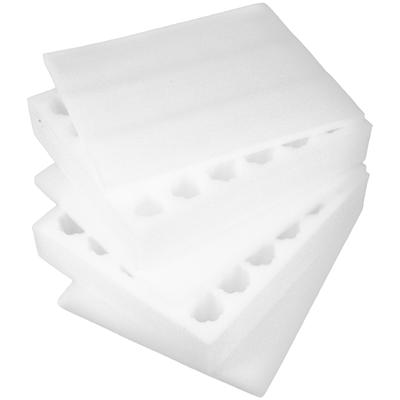 1Set Pearl Cotton Chicken Egg Carrier Thickened Foam Shockproof Storage Box Large Capacity Egg Protector for Farm Market Fridge