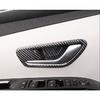 Inner Door Handle Bowl Panel Cover For Hyundai Tucson - ABS Carbon Fiber