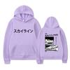 Anime Drift AE86 Initial D Sweatshirt with Double-sided Street Fashion Casual Hoodie