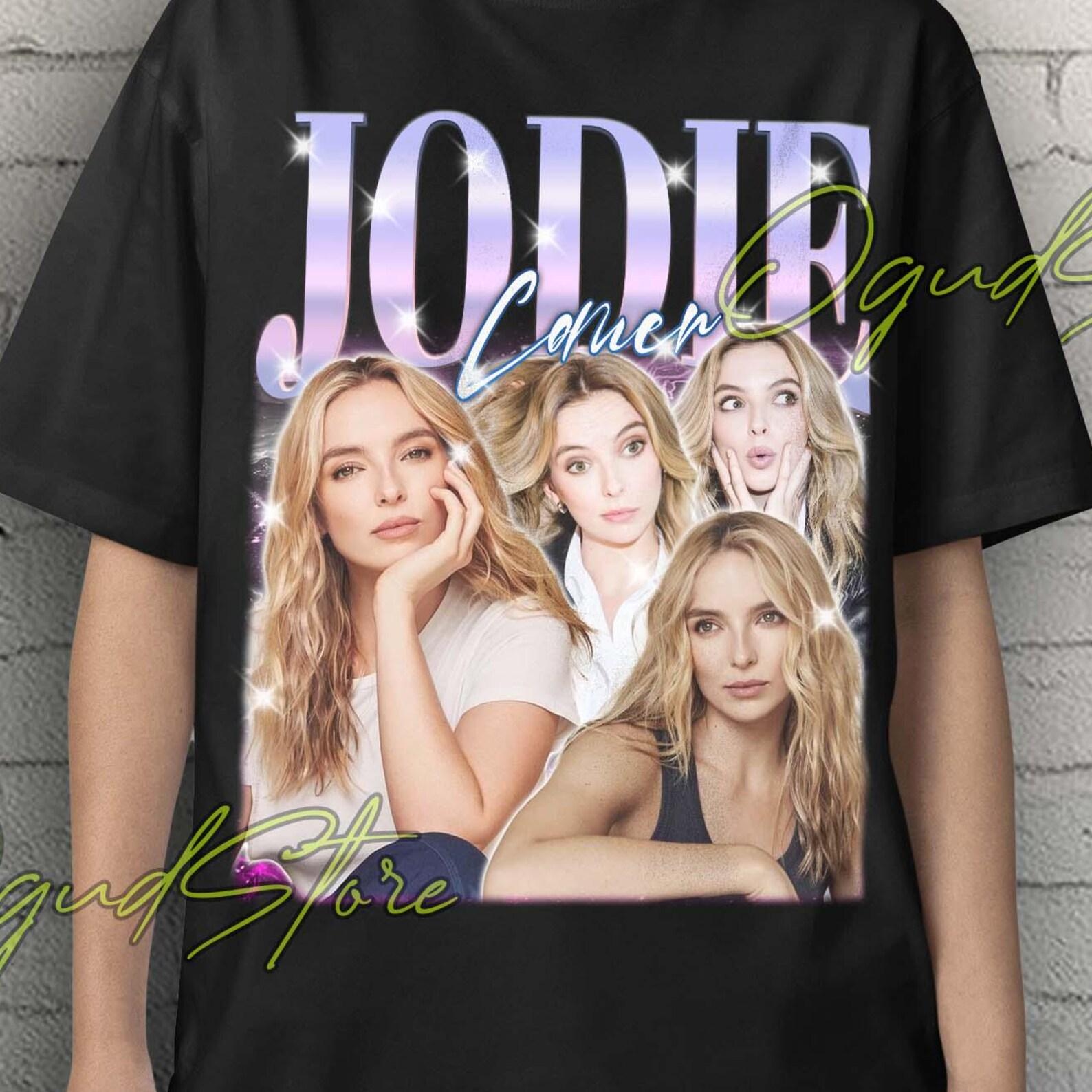 Jodie Comer Shirt, Jodie Comer Funny 80s Movie Tee, Jodie Comer Retro 90s Shirt, Jodie Comer Sweatshirt, Jodie Comer Meme Clothing Tees 4XL