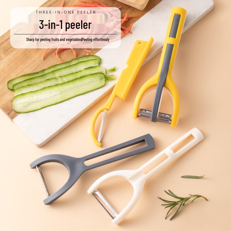

3-in-1 Stainless Steel Peeler