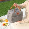Portable Insulated Lunch Bag Leak-Proof Aluminum Foil Food Carrier Large Capacity Hot/Cold Keeper Picnic Cooler Bags