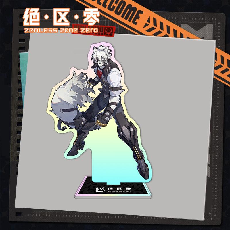 Zenless Zone Zero Nicole Demara Lighter Acrylic Stand Model Tsukishiro Yanagi Asaba Harumasa Collect Desktop Decoration Gifts