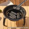Westinghouse Outdoor Folding Charcoal Fire Pit & BBQ Stove Set