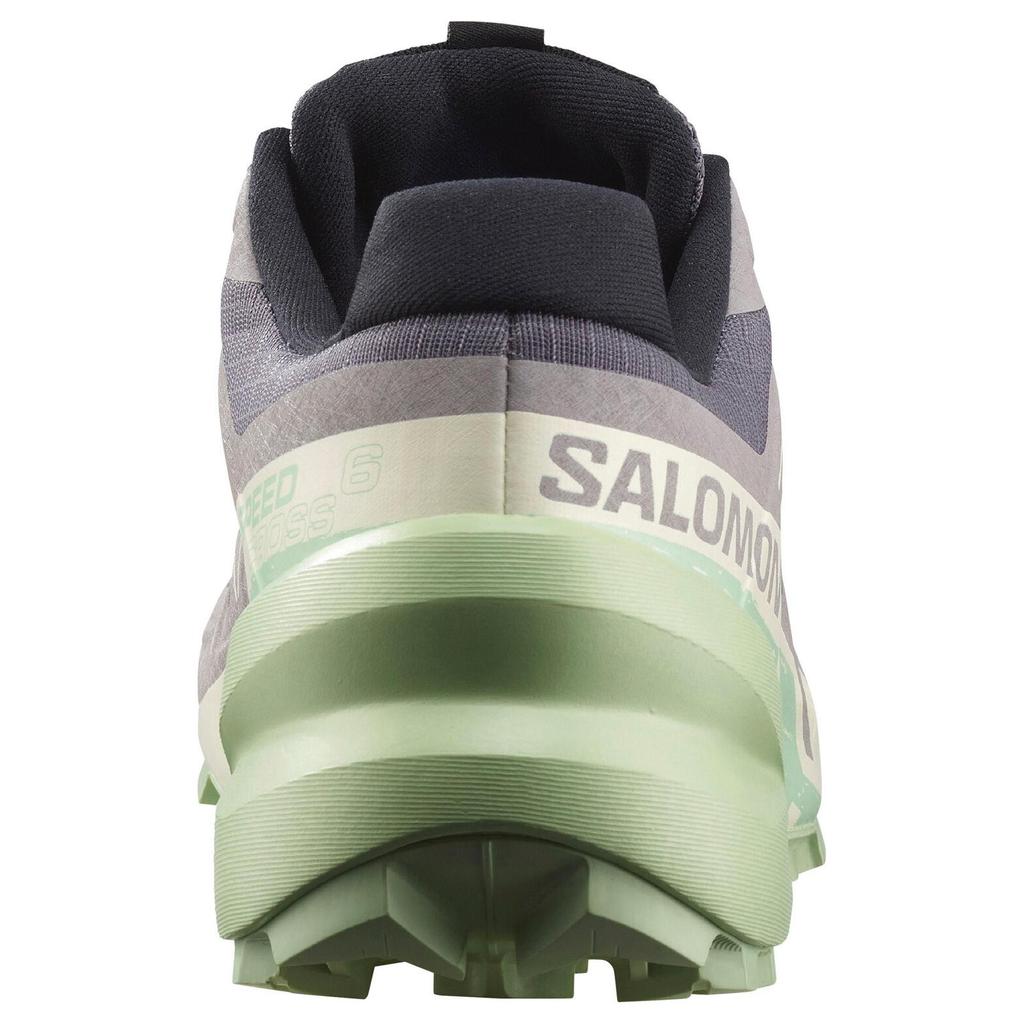 SALOMON Speedcross 6 Castlerock Smoke Green Damen Sneaker Grau Vanilla-Ice L47582000