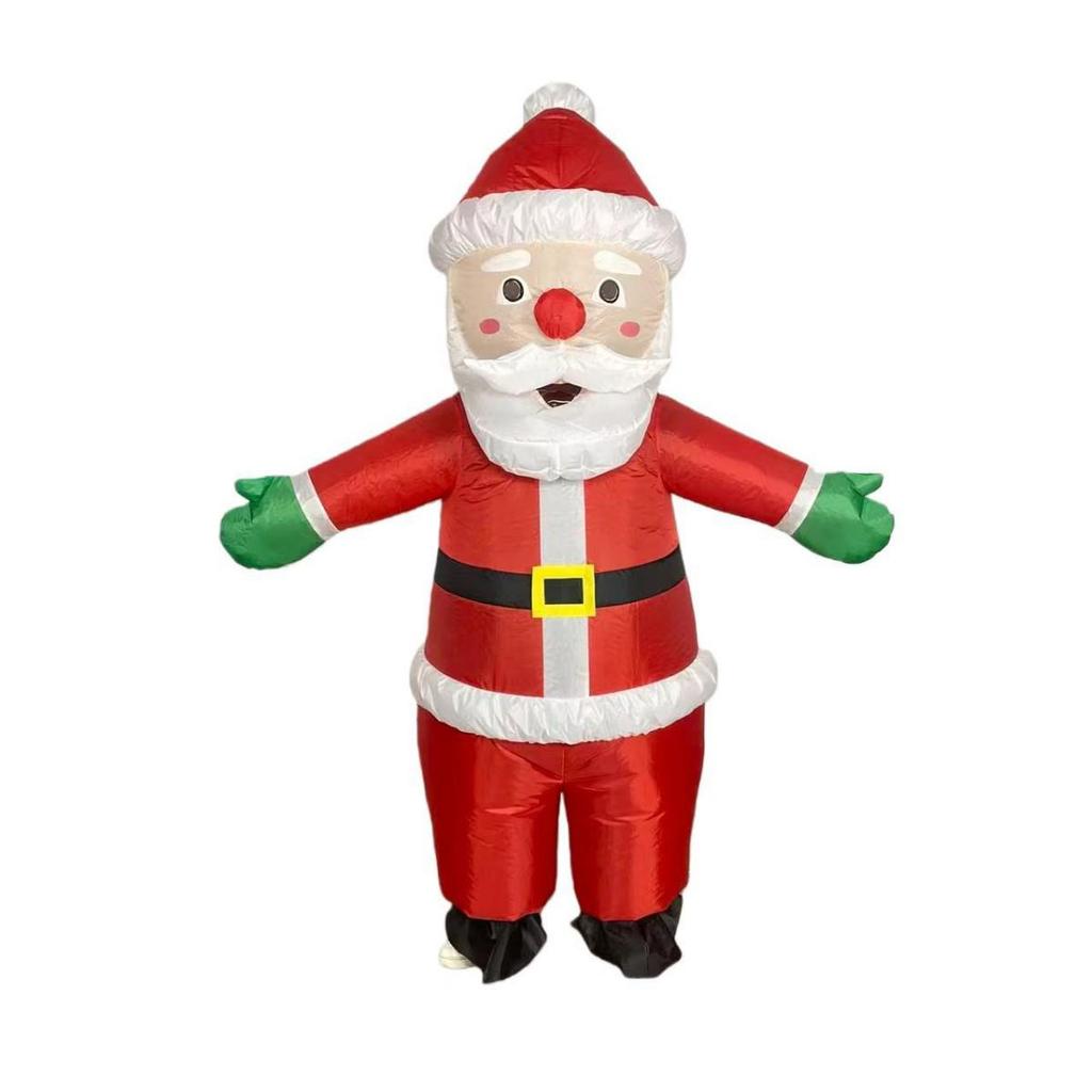 Cross-border Cartoon Santa Claus Inflatable Costume for Christmas Party Cosplay