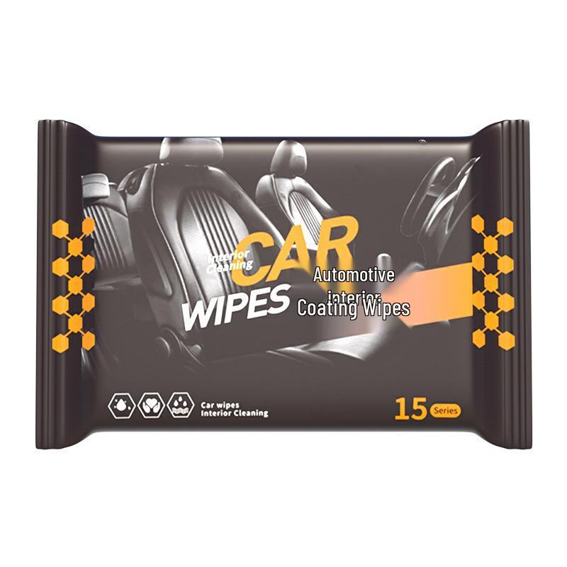 Leather Car Interior Cleaning Wipes for Dashboard and Seat Stain Removal