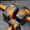 Multifunctional Tile Hammer Soft Rubber Head Soft Percussion Hammer  For Construction Workers