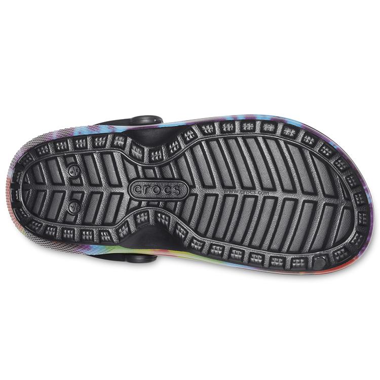 Crocs Classic Tie Dye Stay Warm Cozy Crocs Sports Slippers Unisex Purple Red 206341-988