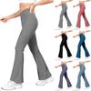 Fashion Womens Sexy Yoga Pants High Waist Cross Wide Leg Color Exercise Yoga Pants