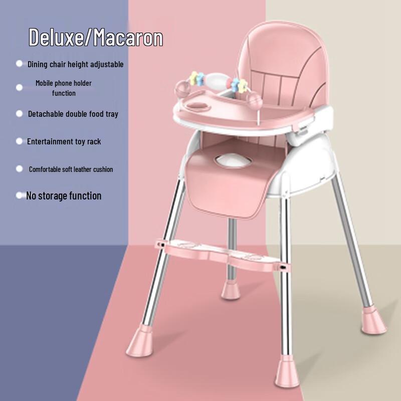 BeiduoYang 3-in-1 Convertible Baby High Chair & Ride-On