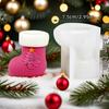 Molde de Silicona para Vela de Árbol de Navidad de Cedro para Aromaterapia DIY y Decoración Navideña