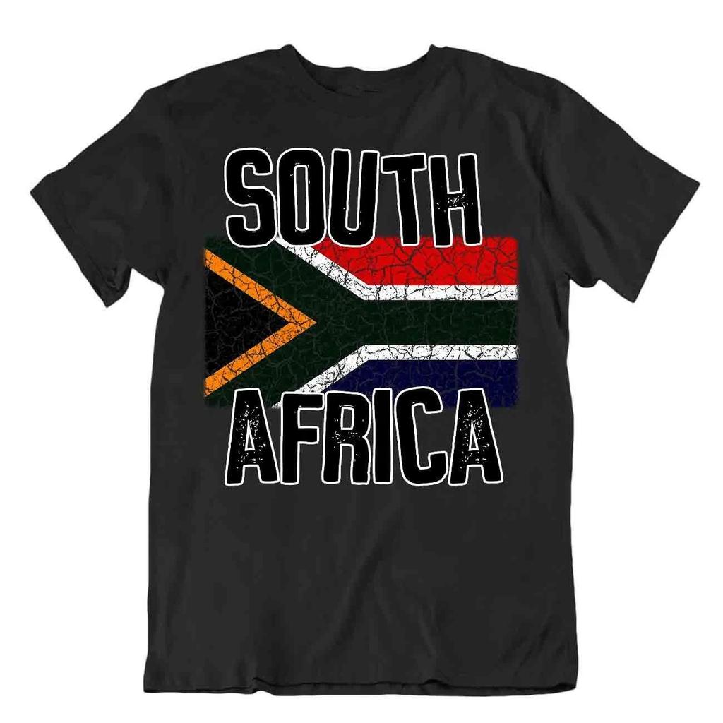 Flag T-Shirt South Africa Fashion Country Souvenir Gift Tee Pride logo
