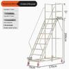 RSRDDY Mobile Stocking Ladder with Platform