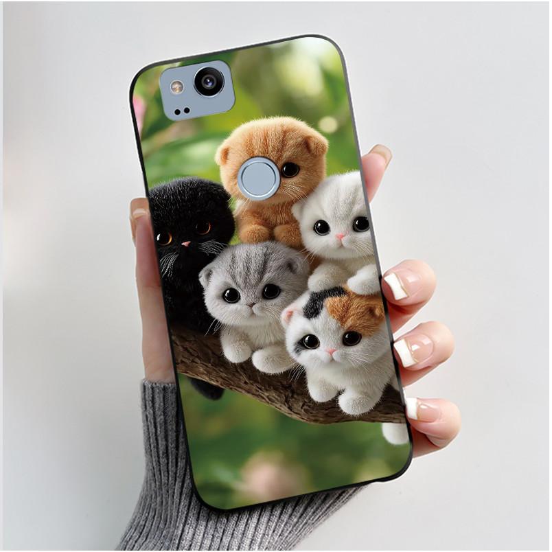 Matte Case For Google Pixel2 Pixel 2 XL Phone Cover for Google Pixel 2 XL 2XL Luxury Cute Cool Soft Silicone TPU Cases Bumper