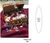 Vintage Rattan Woven Cosmetic & Souvenir Storage Basket Handbag