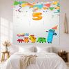 Numberblocks Wall Decor Tapestry Art For Pet Memorial Birthdaywedding Party Backdrop Family Gift
