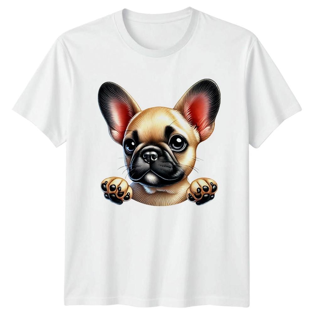 Cute Adorable French Bulldog Puppy TShirt French Bulldog Puppy Dogs S