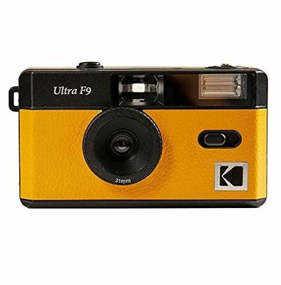 Filmový fotoaparát Kodak ULTRA F9, černý x žlutý (Oficiální japonský produkt se zárukou)