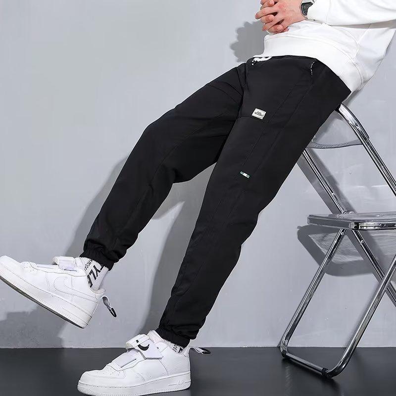 Casual Pants Men's Autumn New Thin Elastic Breathable Leggings Loose Harlan Tooling Men's Pants Versatile