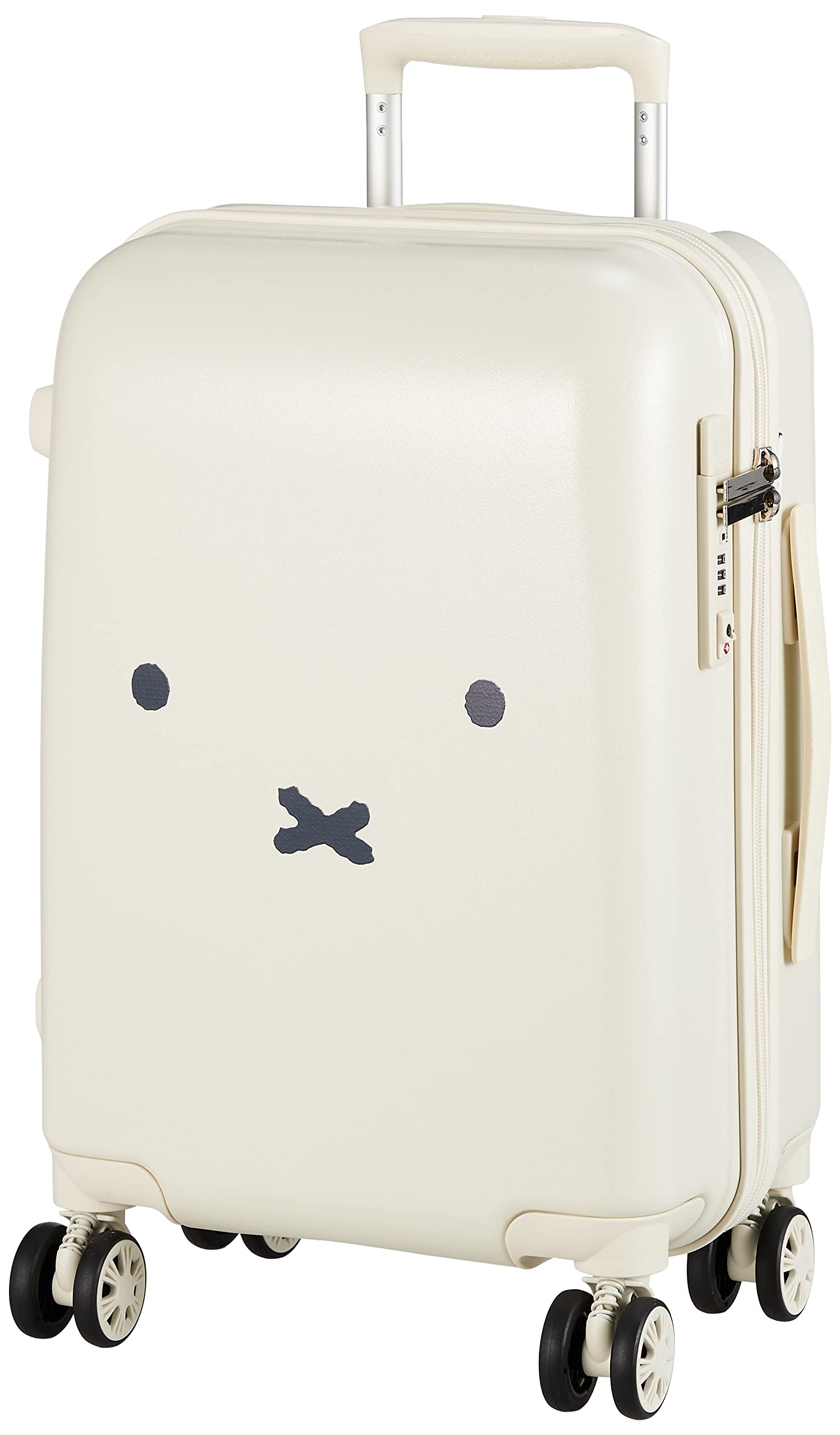 

Гаряча тема завдяки своїй привабливості Miffy Suitcase Face Design Series HAP2249 30L 23 cm S Face [Hapitas]! Розмір 2,9 кг Білий/Срібний