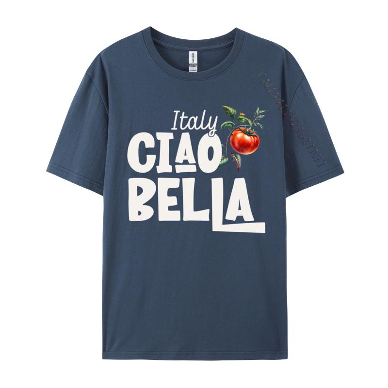 Italian Flair Italy Garden Funny Fitness Tight Cotton Fabric Camisa Unisex Tees Design TShirts Cheap Tshirts