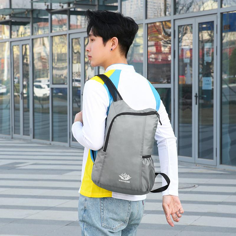 Water-Repellent Portable Cycling and Hiking Backpack for Men and Women