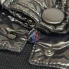 Moncler Nylon TULSA Down Jacket Black Nylon Used