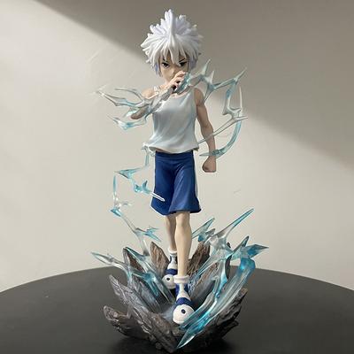 22cm Anime Hunter×Hunter Killua Zoldyck GK PVC Action Figure Collection Model Toys Doll Gift