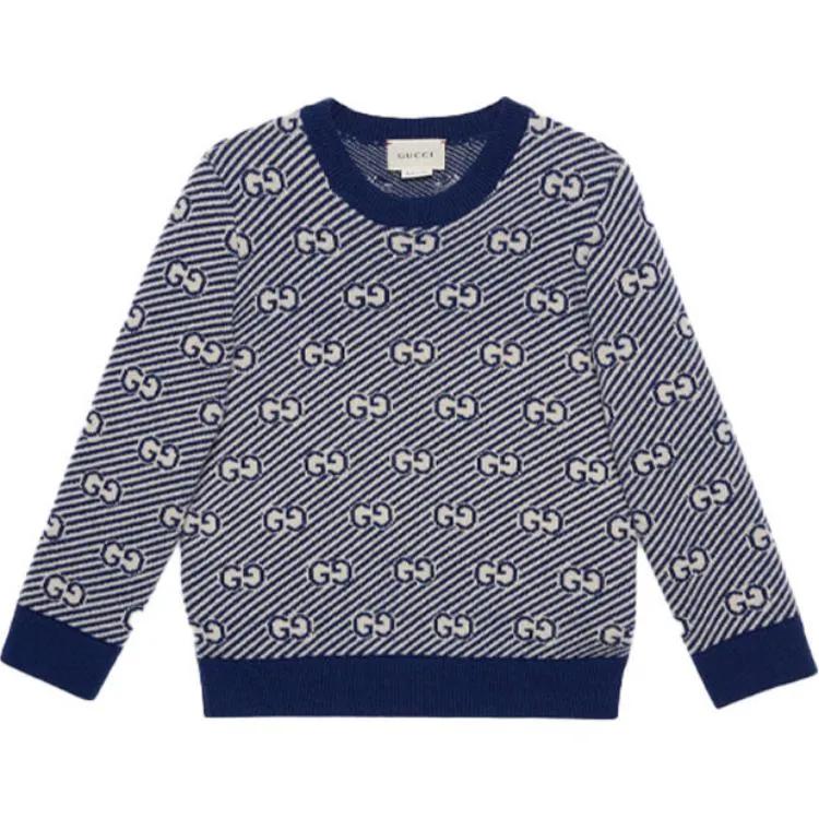 GUCCI Kids Sweaters Crew Neck Moderate (Unisex) Sweaters 638305 XKBNH 4632
