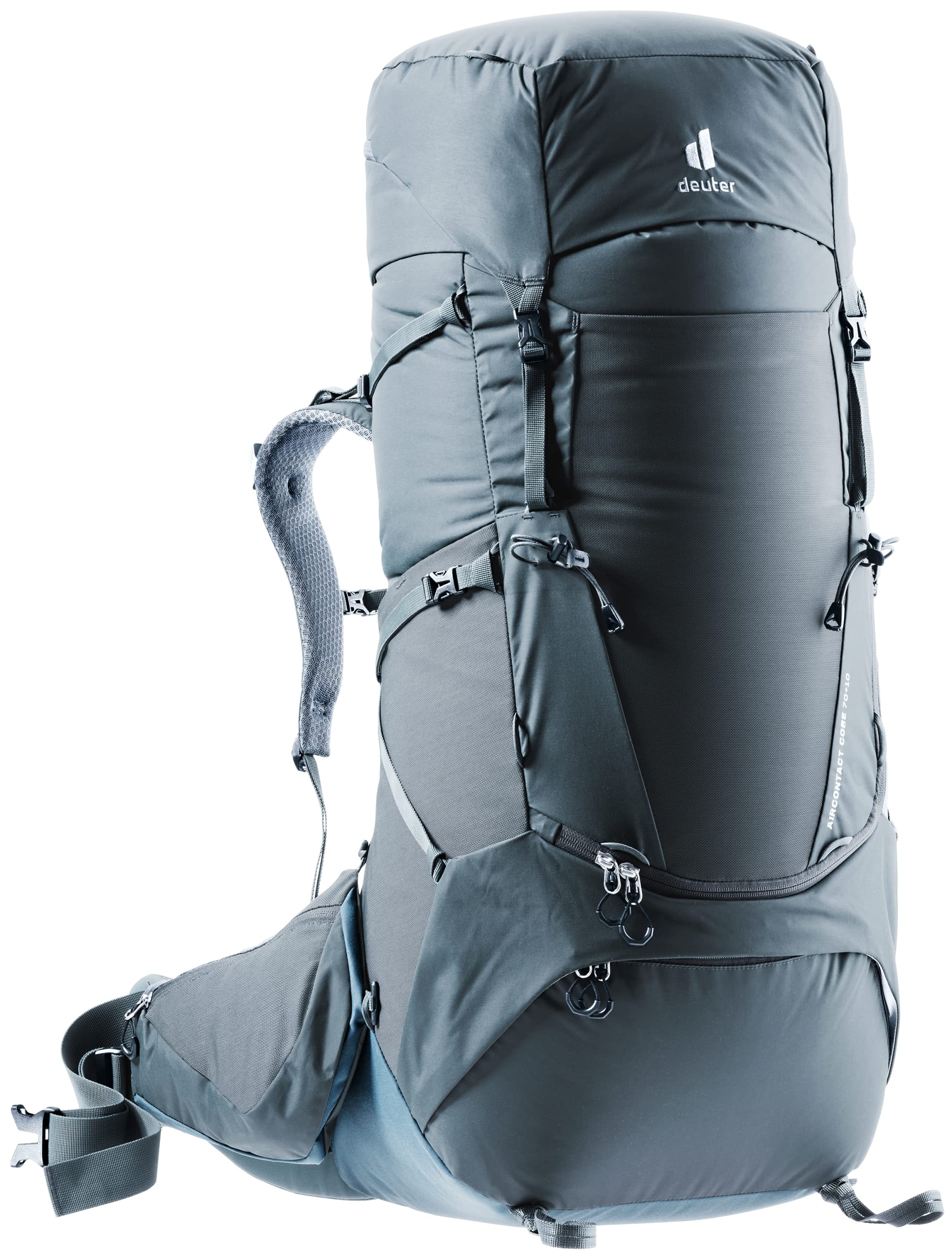 

[Deuter] BACKPACK Air Contact Core 70+10 Graphite x Shale D3350722-4409 2022 Model Graphite 80 L