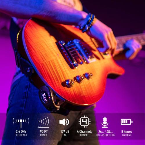 XVIVE XV-U2 Wireless Guitar System #Black