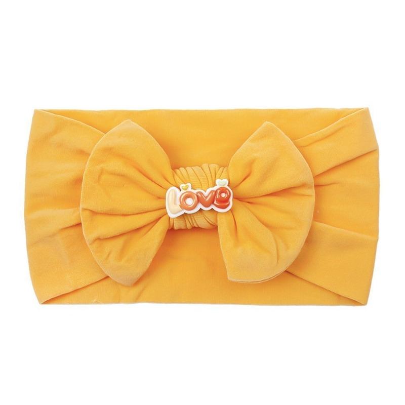New Baby Hair Accessories, Soft Nylon Bow Headscarf, Girl Cute Princess Headband
