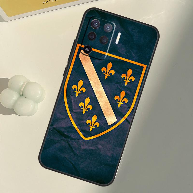 

Чехол с флагом Боснии и Герцеговины для OPPO A15 A74 A54 A94 A52 A72 A31 A53 A53S A5 A9 2020 A3S A5S A83 A91 A93, чехол OPPO A72