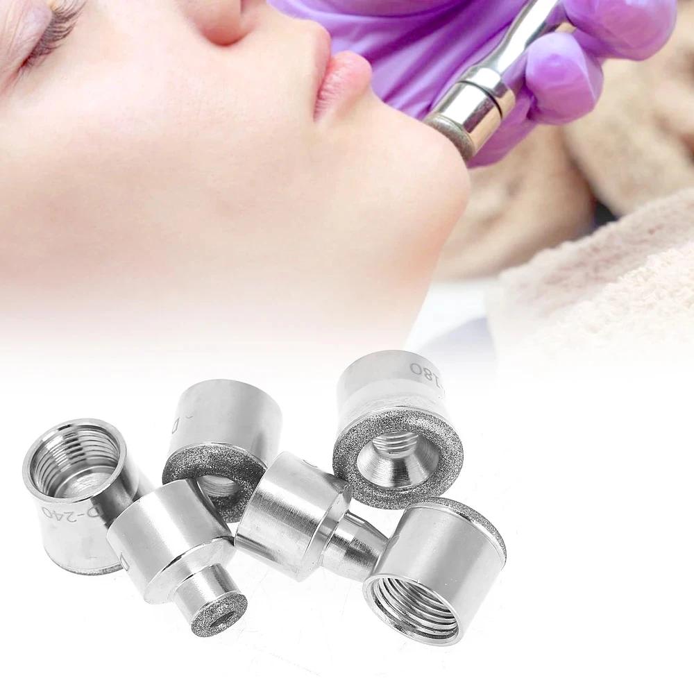Diamond Dermabrasion Tips Microdermabrasion Replacements Stainless Steel Microdermabrasion & Blackhead Removal Tool Accessories