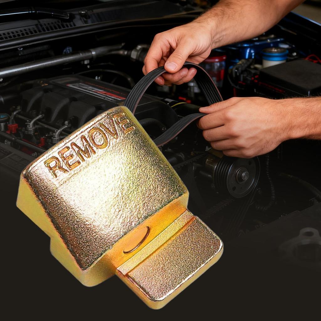 Stretch Belt Install And Removal Tool Alloy Remover Aid Automotive Stretch Belt Tools For Car Truck Trolley Cart Home Garage