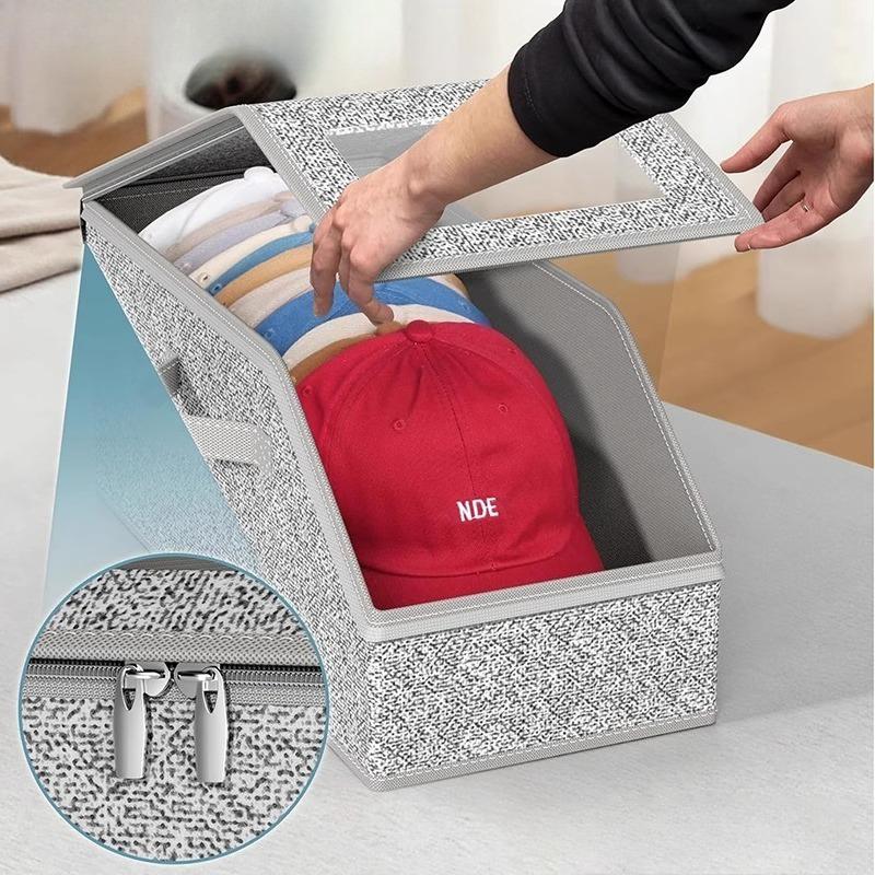 Large Capacity Nesting Storage Bag Multi-Purpose Hat Organizer Stackable Baseball Cap Holder for Home Use