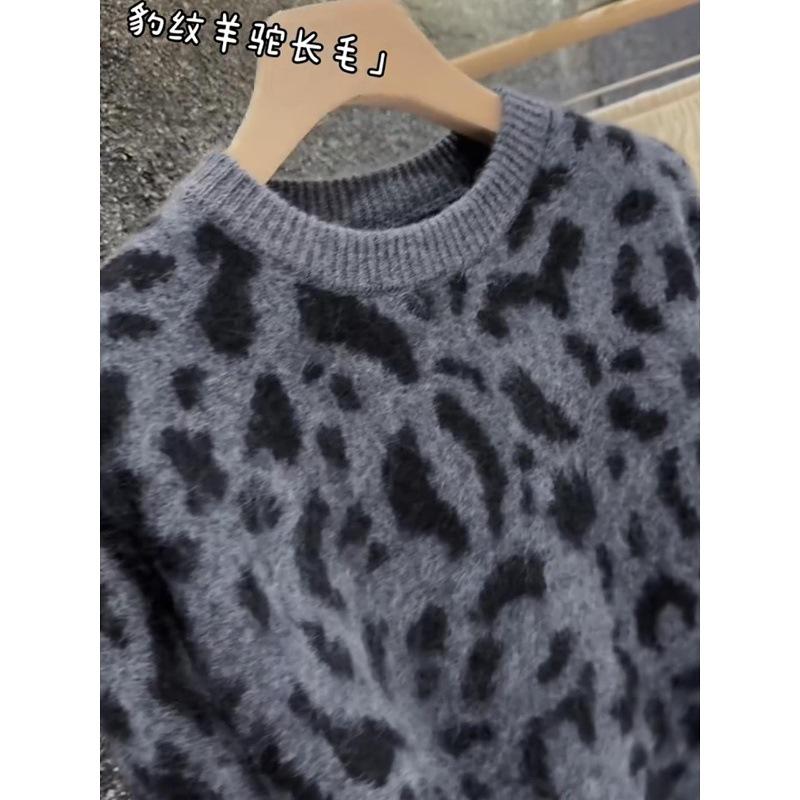 Damen Herbst Winter Lockerer Strickpullover Weich Warm Langarm Einfarbig Lässig Übergroß Pullover Tägliche Streetwear Oberteile