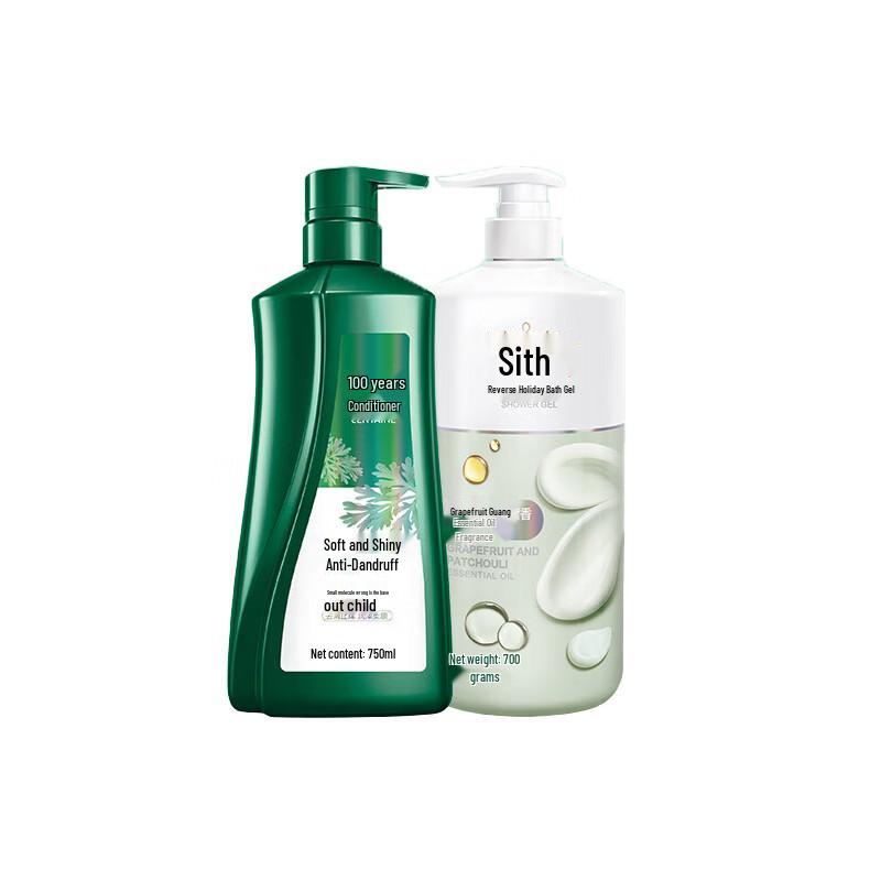 

100-Year Runfa Anti-Dandruff Shampoo & Shower Gel Set