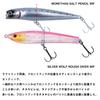 DAIWA Chinning Lure Silver Wolf Rough Diver 90F Matte Chart