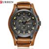 CURREN Men Quartz Watch Multifunction Date Wristwatch Vintage Military Sports Waterproof Male Watch Large Dial Fashion For Men