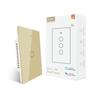 Tuya Moes Glass WiFi Wall Touch Smart Light Switch 1/2/3/4 Gang RF Wireless  Muilti-Control Compatible with AlexaGoogle Home